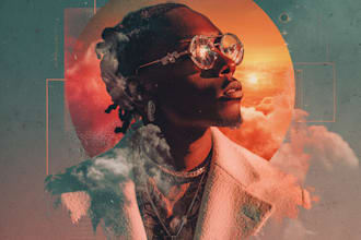 design music album cover art ready for spotify
