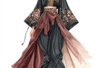 create clothing, fashion techpack design