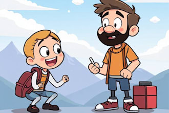 draw a cartoon animal for you