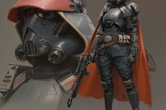design character art for you in star wars, video games
