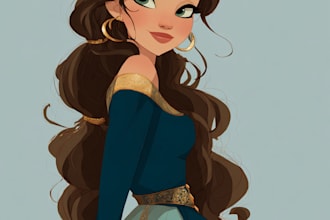 turn yourself into disney cartoon characters