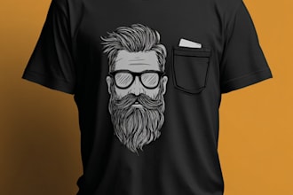 create custom and trendy t shirt design