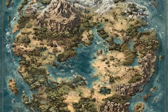 create your fantasy map, worldmap, battlemap for dnd etc