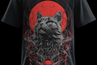 design tshirt for surf, skate, snow, fishing, extreme sports