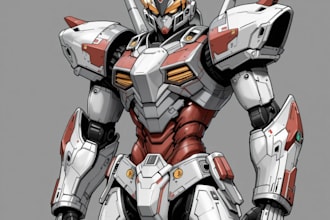 draw your mecha, armor character, oc, tokusatsu, fanart