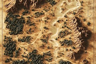 draw custom vector map design for event venue and city