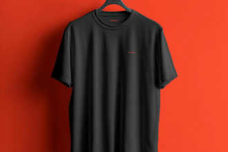 do custom t shirt design in cartoon style for band merchandise