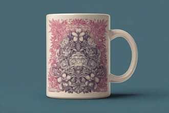 do coffee mug design, tumbler, paper cup, coffee cup etc