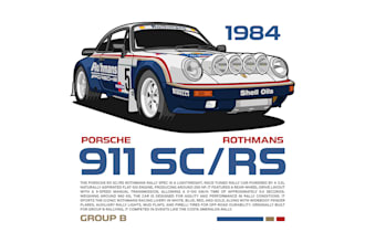 create epic car illustrations with livery designs