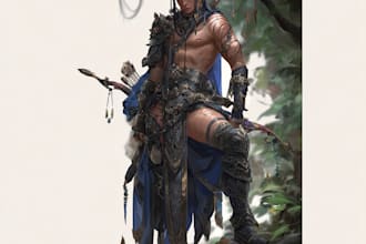 draw medieval fantasy, armor, warriors, original characters