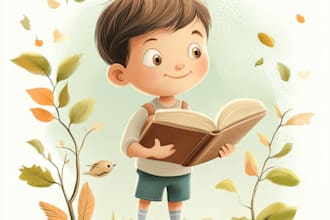 design children story book cover