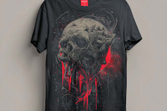 design custom typography t shirt and graphic t shirt