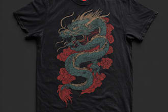 do custom t shirt designs streetwear, vintage clothing brand graphics for etsy