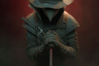 draw fantasy or horror character art