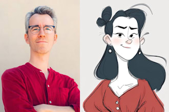draw avatar cartoon caricature for your profile picture