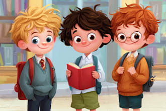 design children book illustration  book illustrations