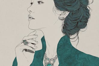 model 3d cad jewelry design and rendering designer