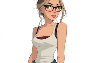 do character in cartoonish or marvel or anime style