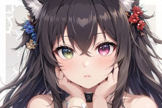 draw ecchi, nsfw, sfw, anime art, oc fanart, furry, manga