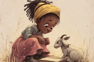 write original fairy tale childrens book from africa stories