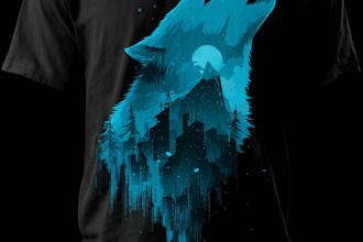do tshirt design in modern streetwear style