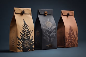 do food packaging and coffee bag packaging bag design