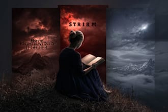 make professional horror and thriller book covers