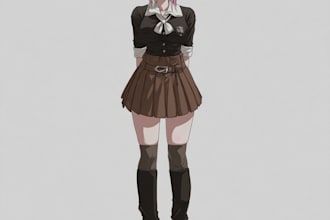 illustrate danganronpa inspired characters