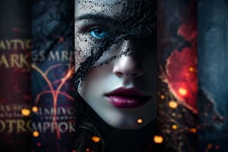 design a fantasy, sci fi, or horror, book cover