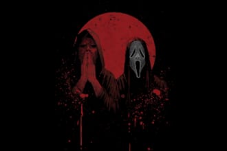 design dark art, horror illustration for cover, t shirt