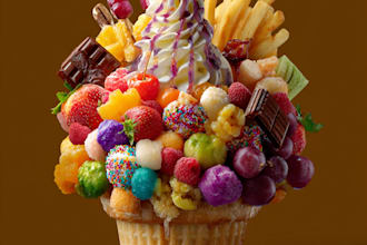 design food pop art of your food pop art