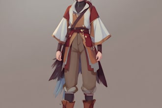 illustrate your anime or roleplaying character oc
