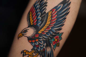 draw you an american traditional tattoo