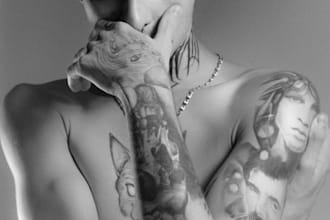 create a tattoo design of tattoo sleeve