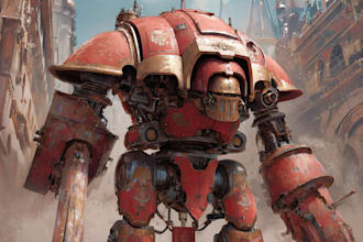 paint warhammer illustration based on your description