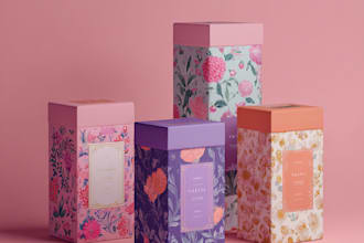 make graphic design packaging, label and product designs