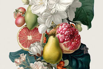 create insects, animals and botanical illustrations