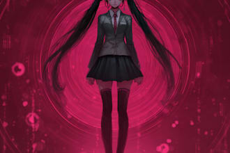 design custom danganronpa style character