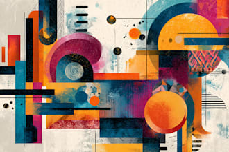 do illustration street art graffiti, abstract with my style