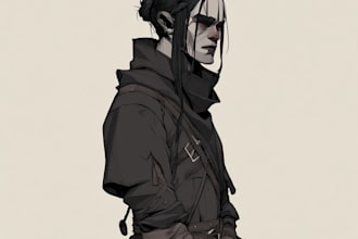 do realistic character design, fantasy art, concept art