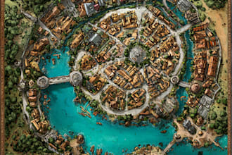 create your fantasy city map