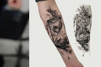 create unique realism tattoo design with my style