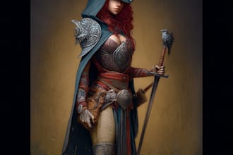 do illustration for books, games, ttrpg, dnd and tcg