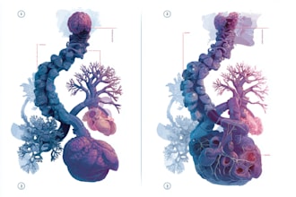design detailed medical illustration and diagrams