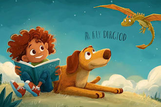 draw children illustrations for books