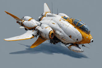 draw spaceship concept art or design a starship or scifi