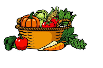 design a fresh and professional vegetable farm logo