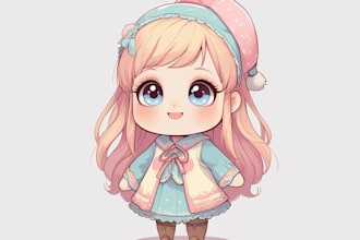 draw chibi art or chibi characters