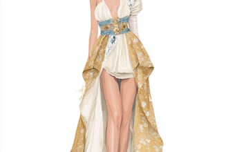 draw a fashion illustration or sketch