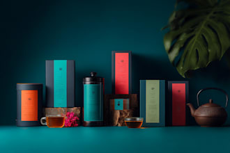 design product packaging, label, box and tube